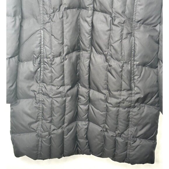 Eddie Bauer Goose Down Puffer Jacket 700 Fill Long Black Womens Size X-Small - Picture 4 of 14